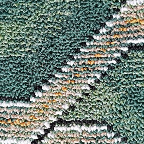 Machine à Tufter Tapis, en Velours bouclés à multiples niveaux